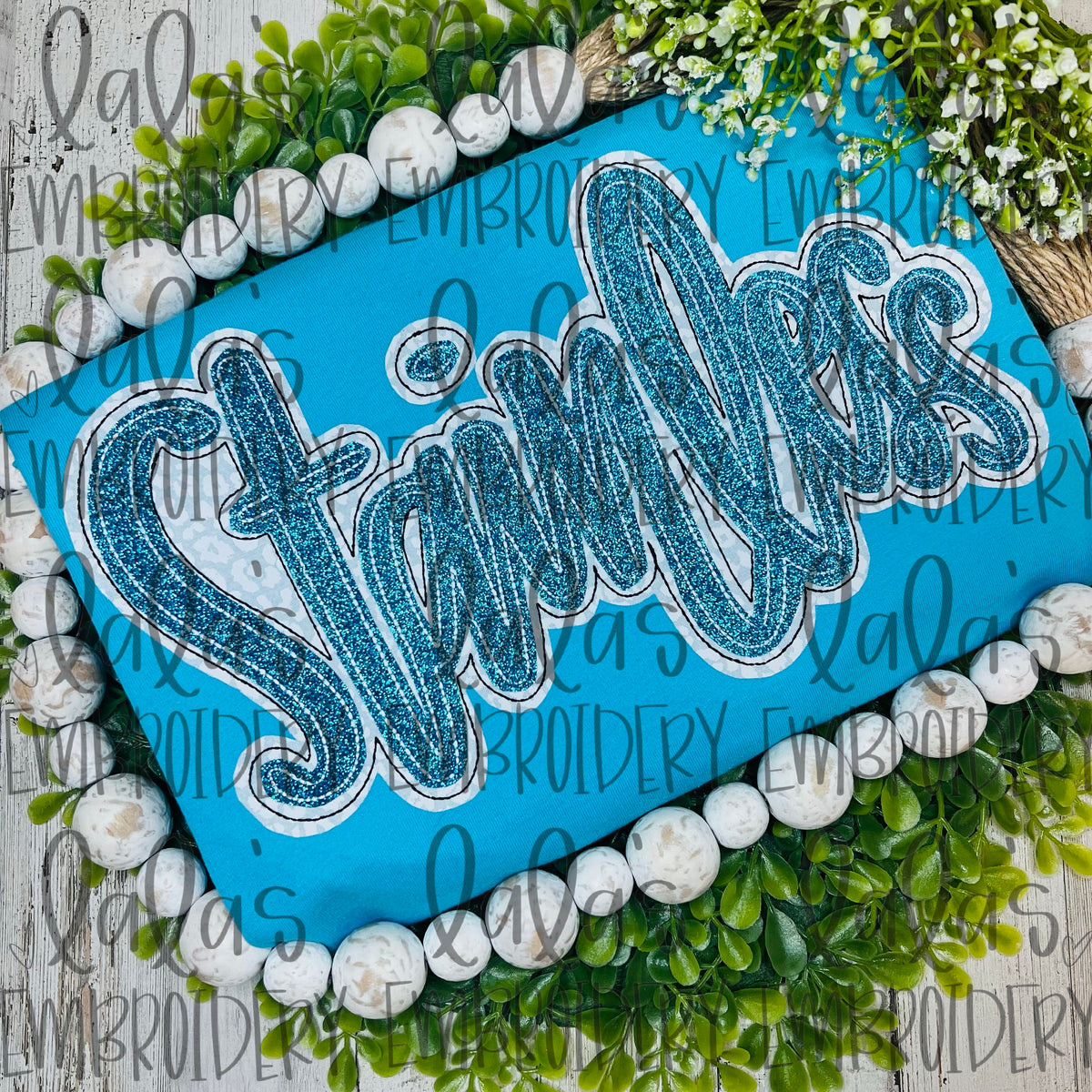 Stainless Double Stack Applique Design – Lalasembroiderydesigns