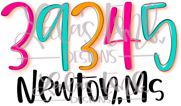 39345 Newton, MS *Printable PNG