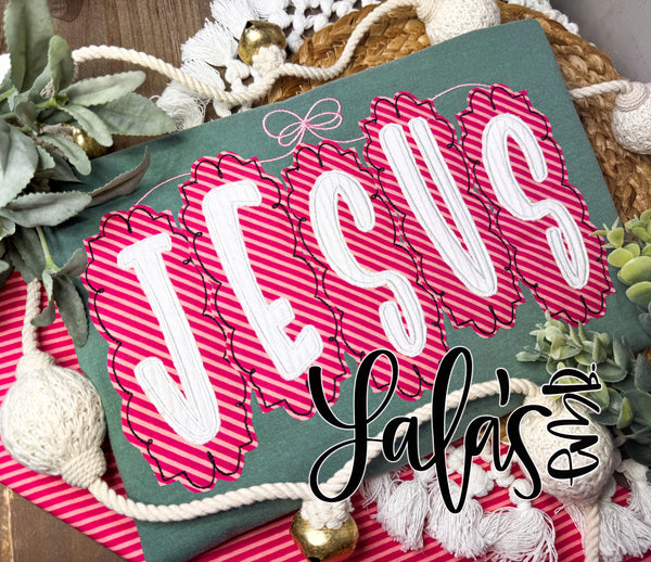 Jesus Framed Applique / Embroidery Design