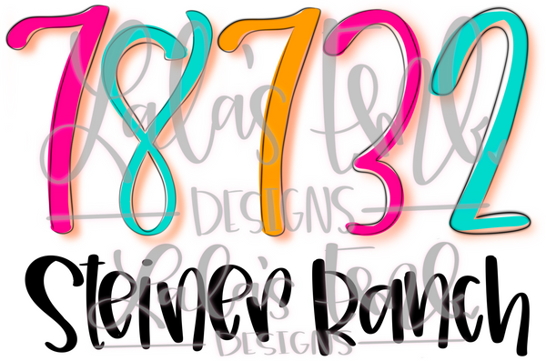 78732 Steiner Ranch *Printable PNG