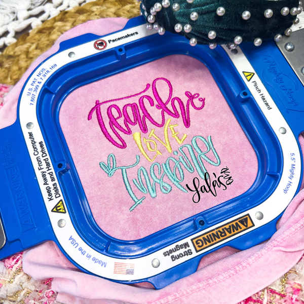 Teach_Love_Inspire *Pocket Size* Embroidery Design
