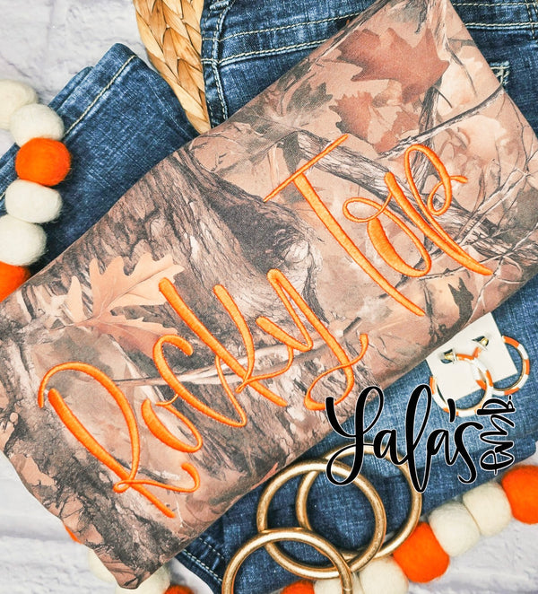R Top - Hand Lettered Embroidery Design