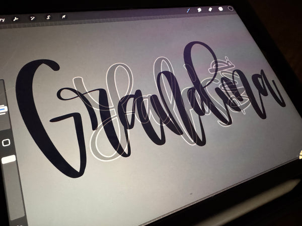 Grandma *Add On* Embroidery Design - Hand Lettered By LaLa's