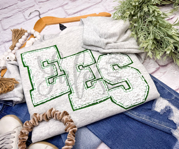 EES - Staggered Bling Crewneck Sweatshirt