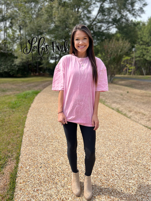 the Tailgait tee - Party Pink