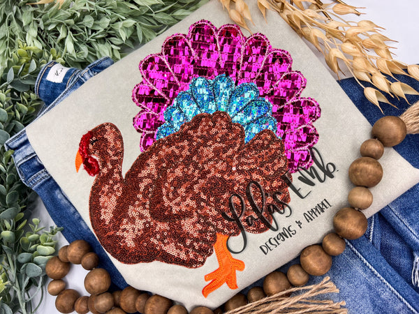 Turkey Day Bling Top