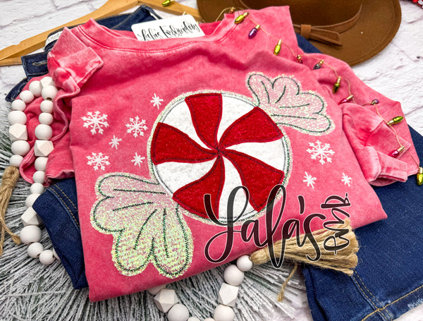 Candy Cane Candy Applique / Embroidery Design - LaLa's EMB