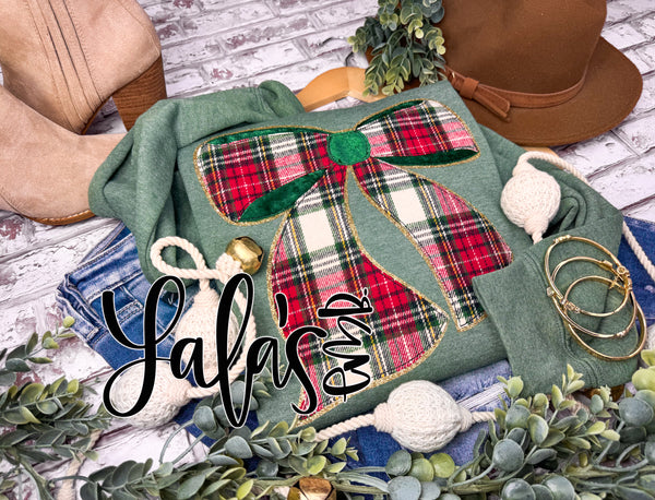Ralph's Vintage Christmas Bow Sweatshirt