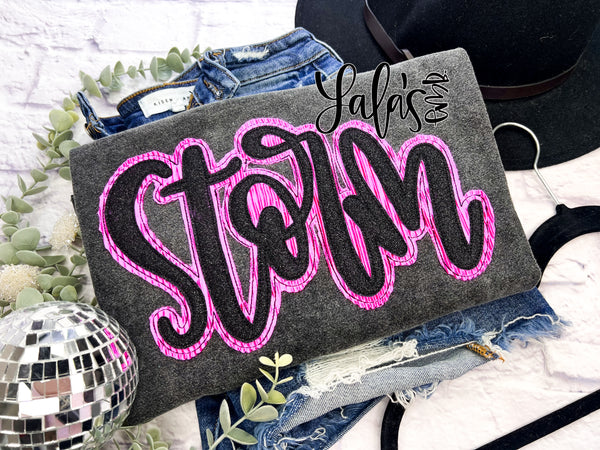 Storm Double Stack Applique Design