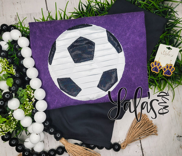 Soccer Ball Applique Design