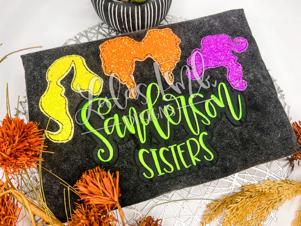 Sanderson Sisters Applique/Embroidery Design