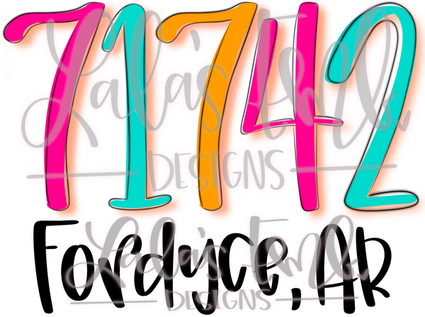 71742 Fordyce, AR *Printable PNG