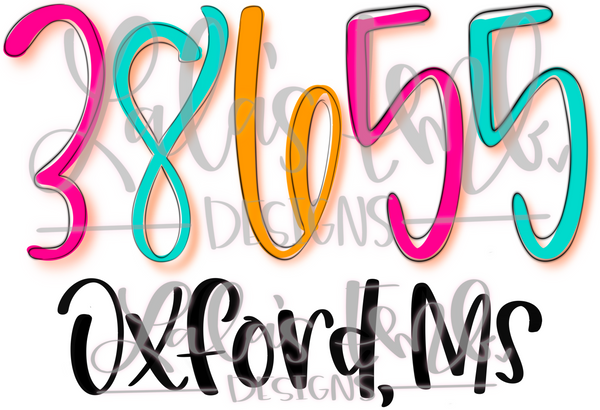 38655 Oxford, MS *Printable PNG