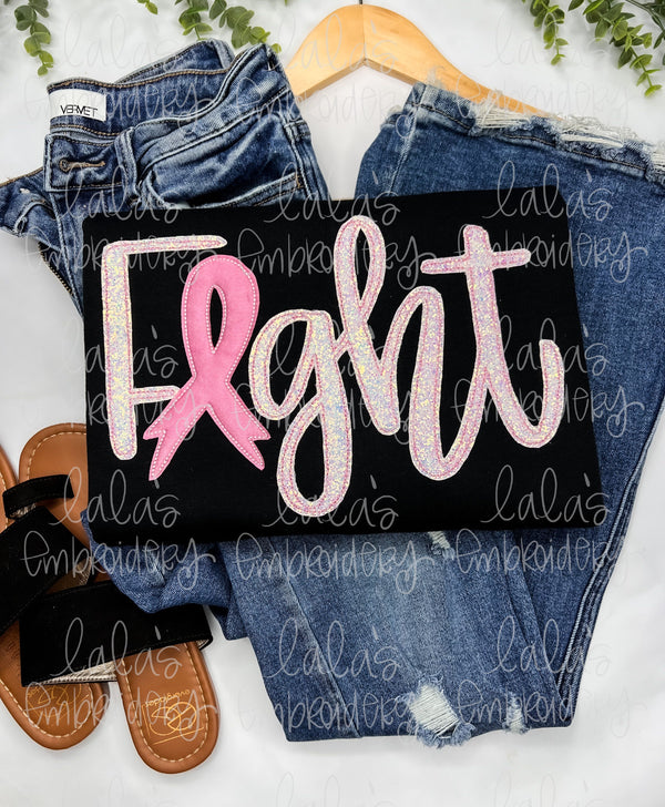 FIGHT Applique Design