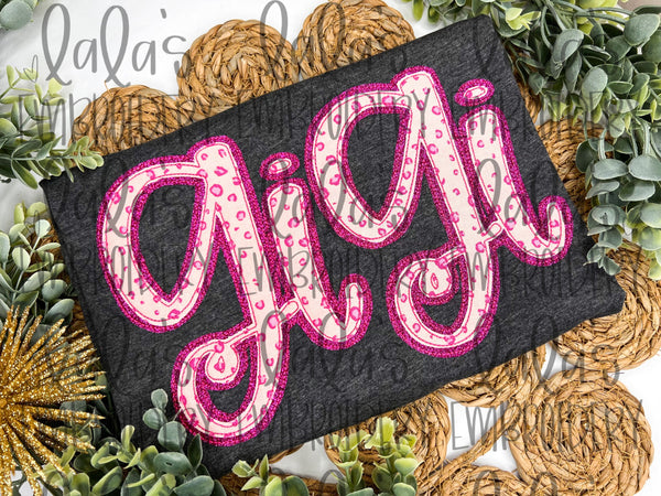 GiGi Double Stack Applique Design