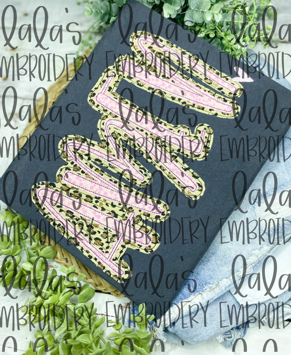 Amen Tall Double Stack Applique Design – Lalasembroiderydesigns