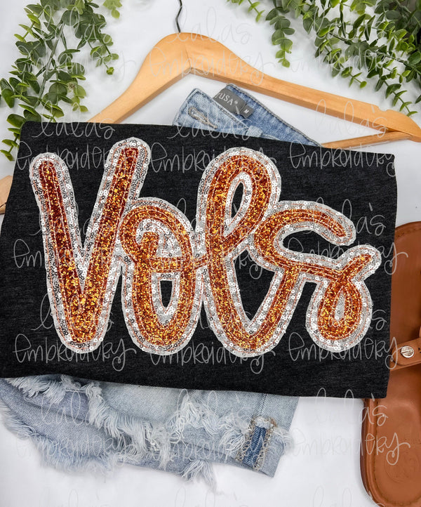 VOLS Double Stack Applique Design